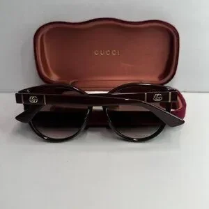 Gucci | Accessories | Gucci Gg636sk 003 Womens Cat Eye Brown  display picture 1